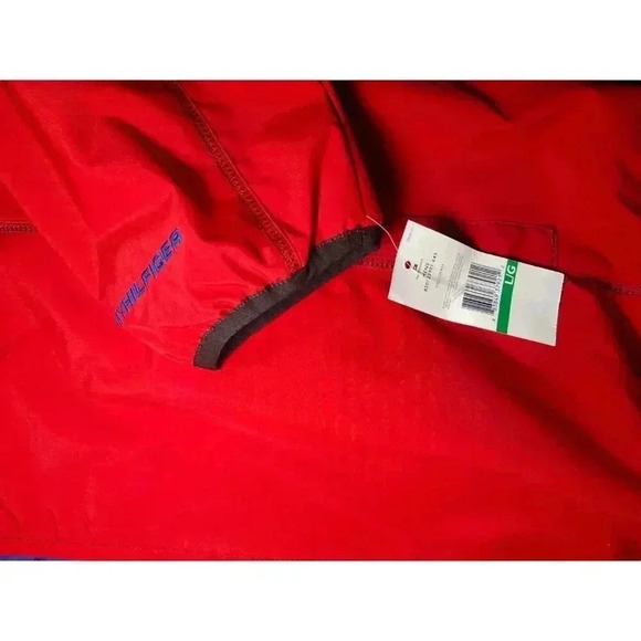 Vintage Tommy Hilfiger Jacket Zip Up Men’s Size Large Red - Picture 9 of 12